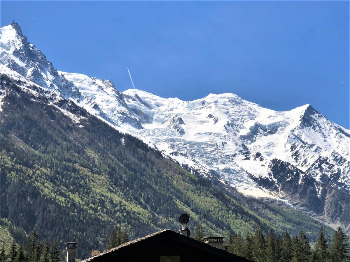 Chamonix Superbe Appartement Vue Mont Blanc Buitenkant foto