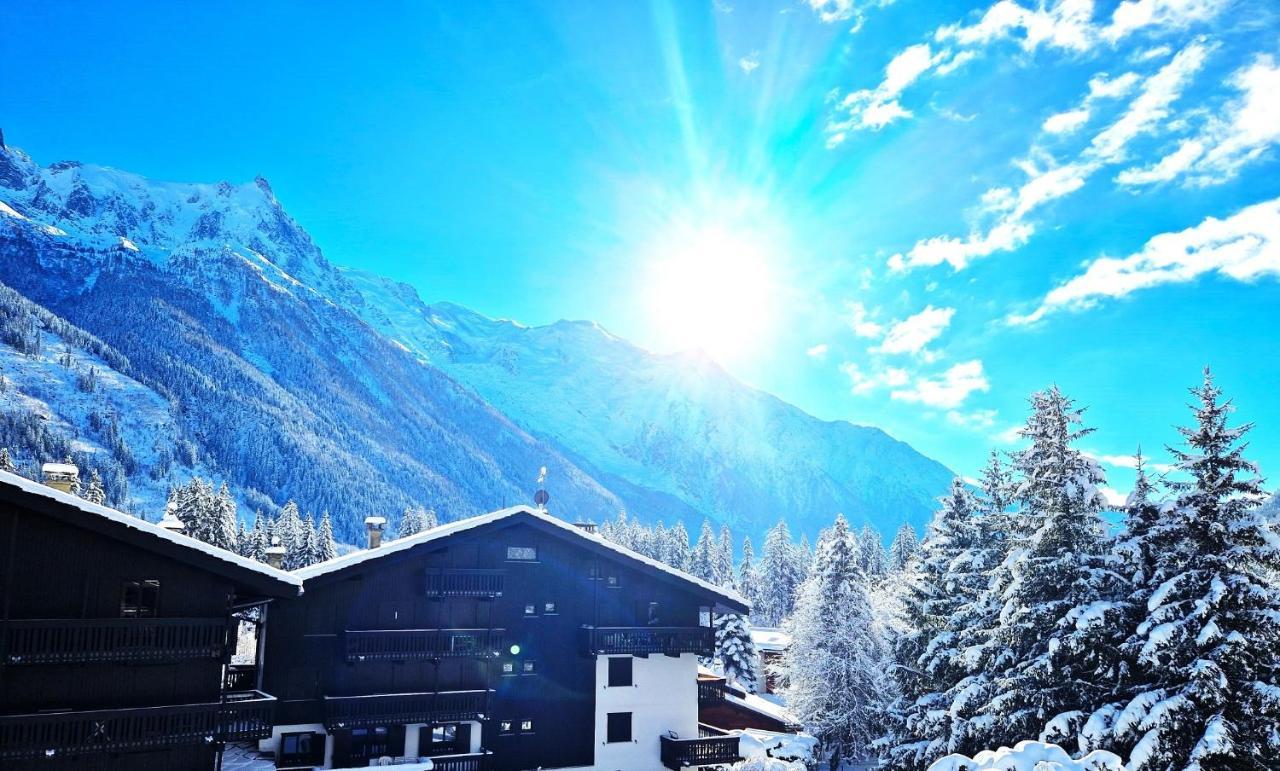Chamonix Superbe Appartement Vue Mont Blanc Buitenkant foto